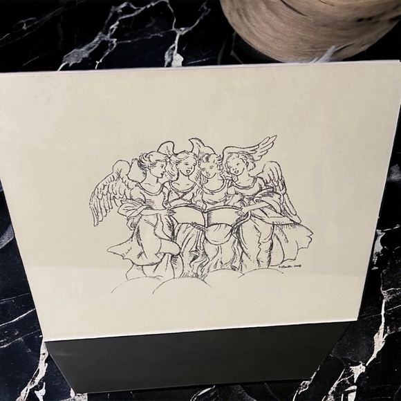 ArtAbility Studio “Singing Angels” by Rebecca Boutin Professionally Framed Litho - Picture 1 of 11